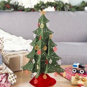 Lovepop Festive Tabletop Christmas Tree